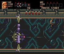 une photo d'Ã©cran de Contra Hard Corps sur Sega Megadrive